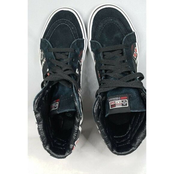 Vans x Nintendo Sk8 Hi NES Controller All Over Print Game Over Sz 5.5Men 7 Women - Picture 8 of 12